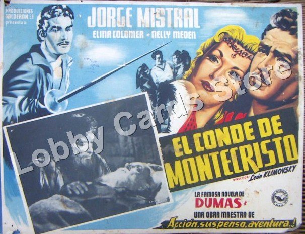 JORGE MISTRAL -/  EL CONDE DE MONTECRISTO